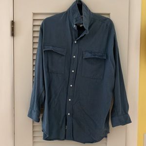 McLoghlin from Frank and Eileen, xs/s. Blue polar flannel.